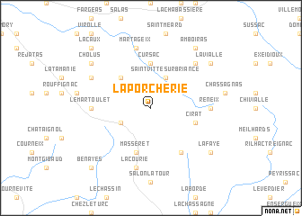 map of La Porcherie