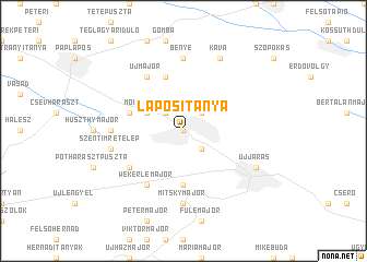 map of Lapositanya