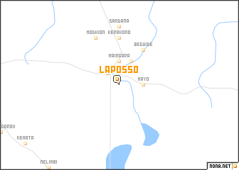 map of Laposso