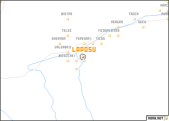 map of Lapoşu