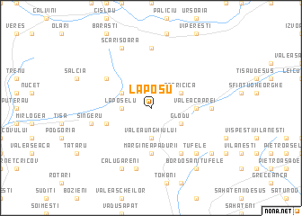 map of Lapoşu