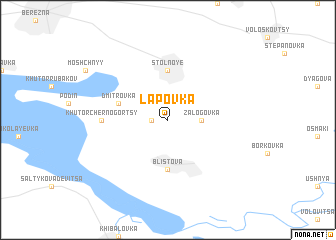 map of Lapovka