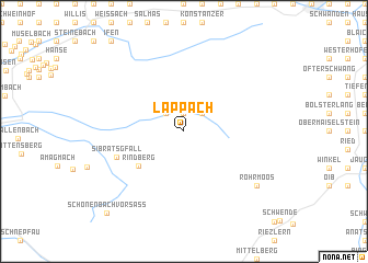 map of Lappach