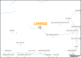 map of Lappago
