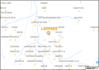 map of Lappano