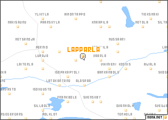 map of Lapparla