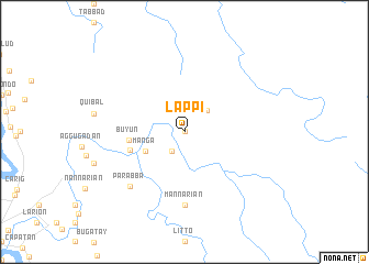 map of Lappi