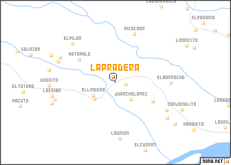 map of La Pradera