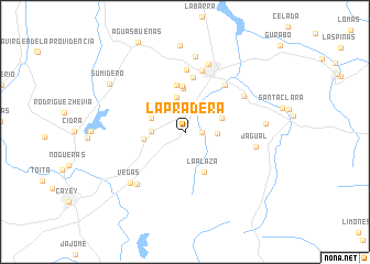 map of La Pradera