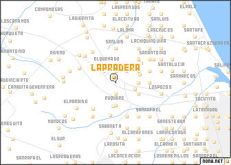 map of La Pradera