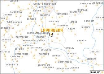 map of La Pradera