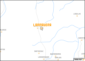 map of La Pradera