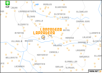 map of La Pradera