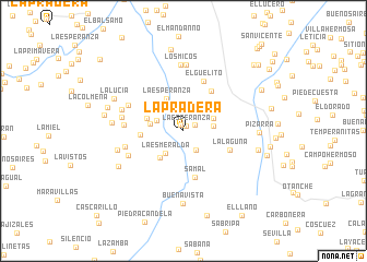 map of La Pradera