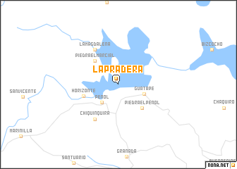 map of La Pradera