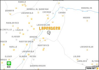 map of La Pradera