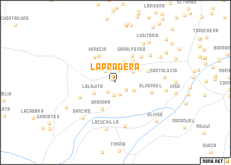 map of La Pradera