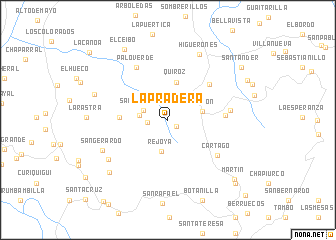 map of La Pradera