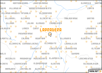 map of La Pradera