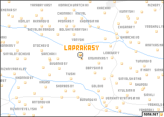 map of Lapra-Kasy