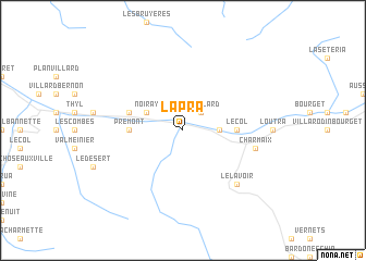 map of La Pra
