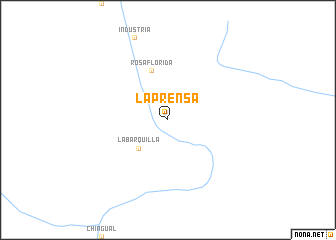 map of La Prensa