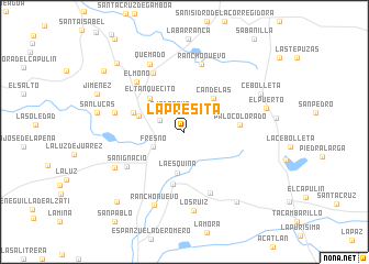 map of La Presita