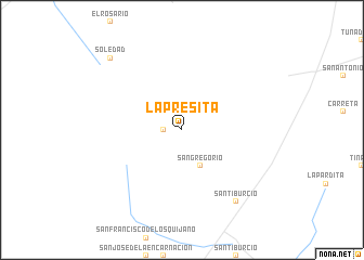 map of La Presita