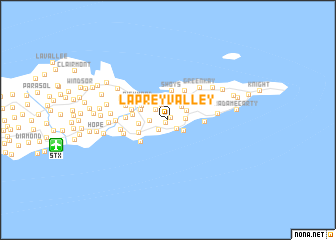 map of Laprey Valley