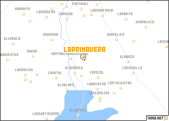 map of La Primavera