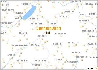 map of La Primavera