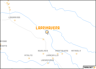 map of La Primavera