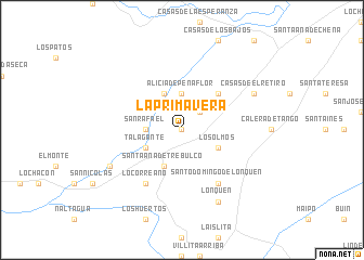 map of La Primavera