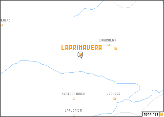 map of La Primavera