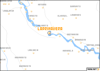 map of La Primavera