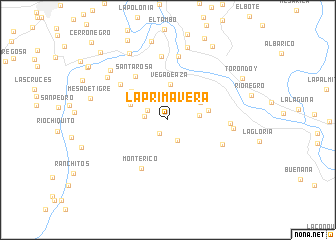 map of La Primavera