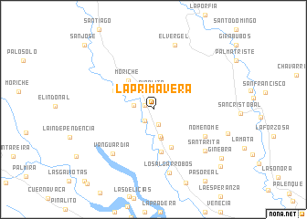 map of La Primavera