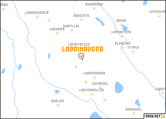 map of La Primavera