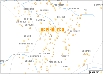 map of La Primavera