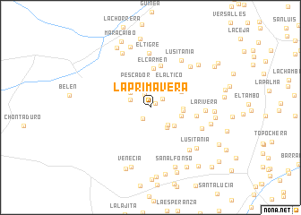 map of La Primavera