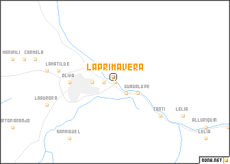 map of La Primavera