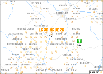 map of La Primavera