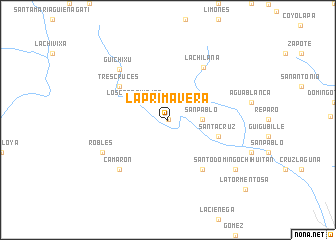 map of La Primavera