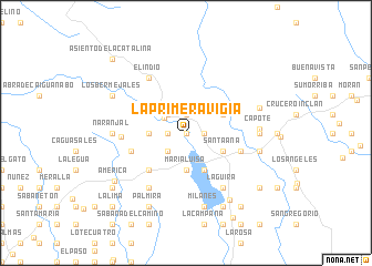 map of La Primera Vigía