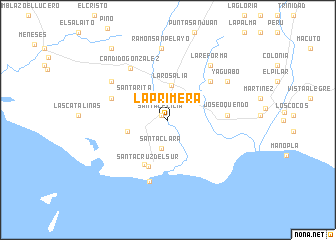 map of La Primera