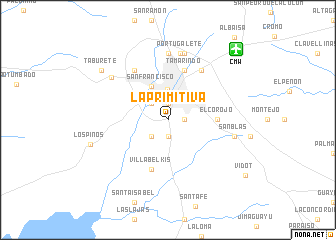 map of La Primitiva