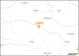 map of Lapri