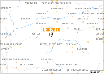 map of La Proto