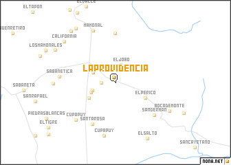 map of La Providencia