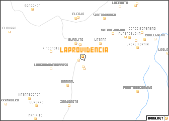 map of La Providencia